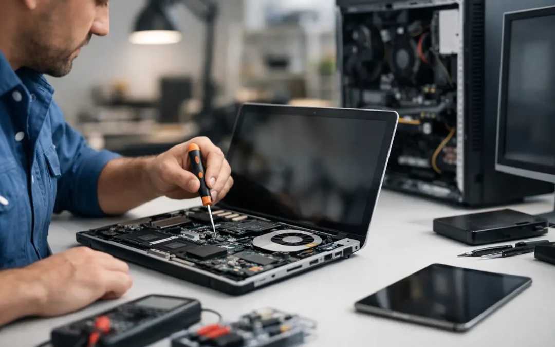 Reparación de computadoras para negocio
