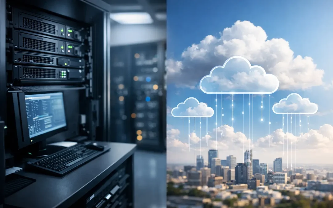 Servidor local vs nube: qué conviene más
