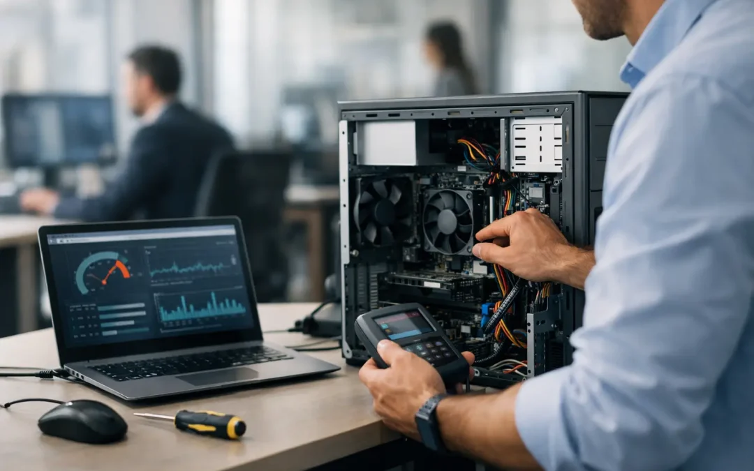 Cómo detectar fallas en computadoras empresariales